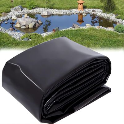 Pond Liner, Black Heavy-Duty PE Film, UV-Resistant, Tear-Resistant, 2 m x 2.5 m