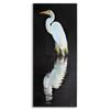 Stupell Industries D. Rust Canvas Wall Art, Dark Egret Reflection view 1