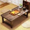 Japanese Folding Coffee Table, Vintage Laptop and Picnic Table, 80 x 40 x 35 cm view 1