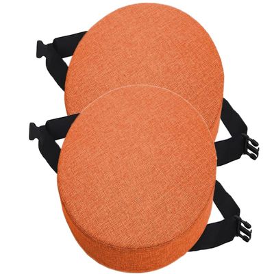 1/2-Pack Round Chair Cushions, 35 x 35 x 5 cm, Color 11