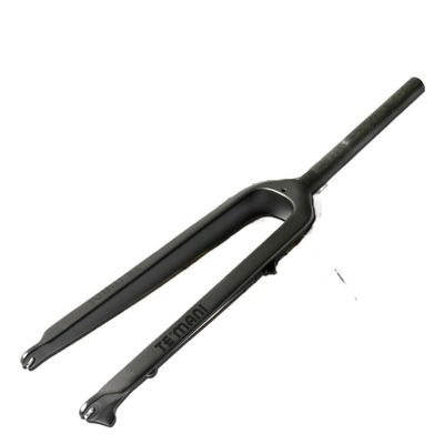 Gray-Silver Full-Carbon Mountain Bike Suspension Fork for 26/27.5/29-Inch Bikes