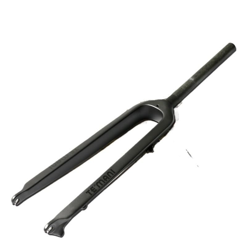 Gray-Silver Full-Carbon Mountain Bike Suspension Fork for 26/27.5/29-Inch Bikes