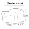 ZYHBBGXFC-XM Stretch Armchair Slipcover for Barrel Chairs, Machine Washable, Purple view 2