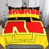 Enfunt-Home 3D Printed Ribbon Bedding Set, 200 x 200 cm, Microfiber, 1 Duvet Cover with Zipper + 2 Pillowcases 50 x 75 cm view 1