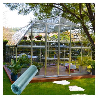 0.8 mm Polycarbonate Roofing Sheets, Lightweight and Easy to Cut, 25 m x 0.8 m