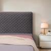 DOSYCOVUR Super King Size Velvet Headboard Cover, Soft, Washable, Full-Coverage Upholstery, 190 cm view 2