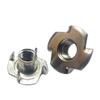YUANYAO M5 Four-Prong T-Nut, 304 Stainless Steel Furniture Insert Nut, B068 (M10, 50 Pieces) view 2
