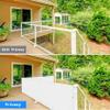 Balcony Privacy Screen 1.2 x 2.1 m, White view 2