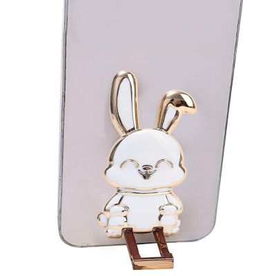 Generic Bunny Phone Desk Stand, Foldable, 4 × 9 × 0.7 cm