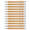 Zoonnis 12-Piece Personalized Retractable Ballpoint Pens, Custom Engraved with Name or Text, Black Ink view 1