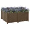 Lauuoeriau Raised Garden Bed, 80 x 80 x 38 cm, Polypropylene view 1