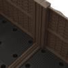 Lauuoeriau Raised Garden Bed, 80 x 80 x 38 cm, Polypropylene view 4