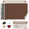 Xroam Self-Adhesive Faux Leather Repair Patch, 40 x 100 cm, Black view 3