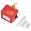 Kuuleyn Threaded Paddle Flow Switch for Liquid Water, 1/2-Inch, SPDT Contacts, Red (Partially Stainless Steel Type) view 1