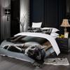 NYSMGS Cat Bedding Set, 155 x 220 cm, 3D Kitten Print, 100% Microfiber, with 80 x 80 cm Pillowcase view 3