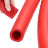 1.95 m Foam Tube, ID 18–32 mm, Flexible Non-Slip Pipe Insulation for Fitness Equipment, 28 mm ID × 38 mm OD, Red view 1