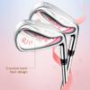 HSWOYEA Women's 7-Iron Golf Club, Titanium Alloy and Carbon Steel, Right-Handed (Carbon) view 2