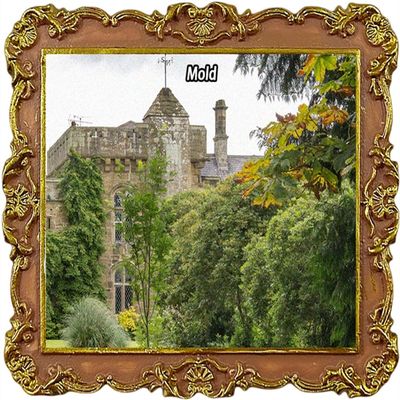 Mold, Wales UK Tourist Souvenir Refrigerator Magnet