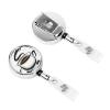 Retractable Metal Keychain with “Coffee Cup and Coffee Beans” Text view 3