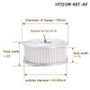 1pc HTD3M-48T Aluminum Timing Pulley, F Bore 8/10/12/14/15mm, 15mm Width, 3mm Pitch view 2