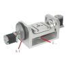 Stepper Motor Five-Axis Dividing Head CNC Dividing Head A-Axis Rotary Axis CNC Rotary Table, Smooth and Efficient view 2