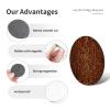 Round Native American-Themed Refrigerator Magnets for a Vibrant Kitchen view 3