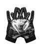 Venum Elite Football Gloves, Black/Silver view 4