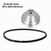 14/18/21 mm Pagoda Pulley and V-Belt Set for Table Drill Press view 2