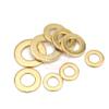 20 Brass Flat Washers, 6 mm x 16 mm x 2 mm view 3
