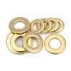 20 Brass Flat Washers, 6 mm x 16 mm x 2 mm view 4