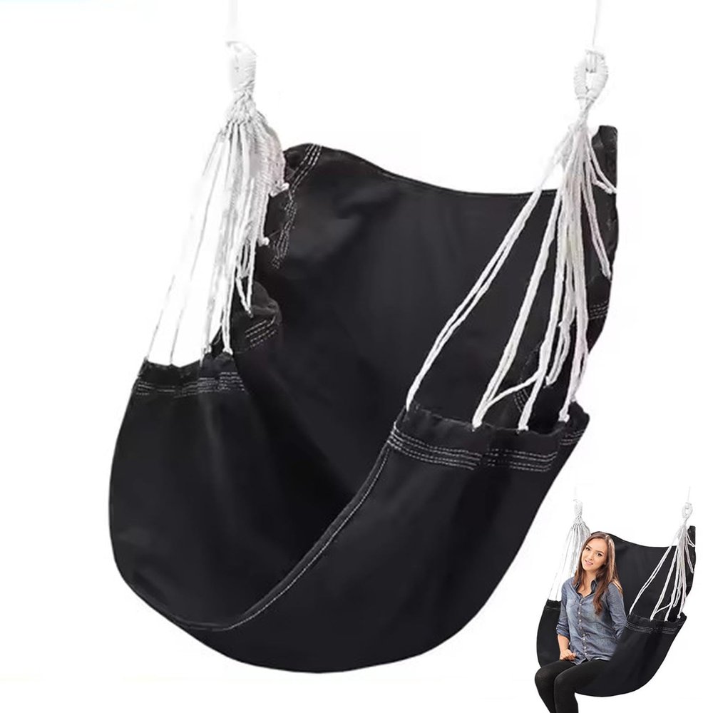 Indoor Hanging Chair, Boho Hammock Swing Chair for Bedrooms, Supports up to 500 lb