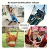 Indoor Hanging Chair, Boho Hammock Swing Chair for Bedrooms, Supports up to 500 lb view 4