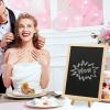 Freestanding Double-Sided Magnetic Chalkboard Sign view 3