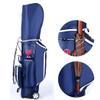 Golf Cart Bag for Women/Men with Wheels and Handle, Lightweight Carry Bag with 5-Way Divider for the Driving Range (Blue) view 3
