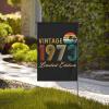 1973 Vintage-Style Garden Flag, Limited Edition, 50th Anniversary Gift, 28 x 40 in view 4