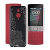 HGJTFANY Phone Case for Nokia 150 2023 (2.40 in), Black Rose, with Tempered Glass Screen Protector view 1