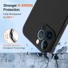 HGJTFANY Phone Case for Nokia 150 2023 (2.40 in), Black Rose, with Tempered Glass Screen Protector view 3