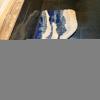 Blue 3D Wave Bathroom Rug, TPR Non-Slip Bath Mat, 50 × 120 cm view 4