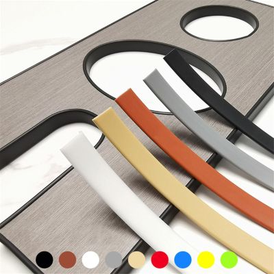 U-Shaped Self-Adhesive TPE Furniture Edge Banding, Flexible, U 30 mm, Gray, 20 m