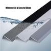 SUWOOPH Stair Edge Trim, 1.38 in Wide, Aluminum Stair Nosing for Wood/Tile, Silver, 59.1 in view 4