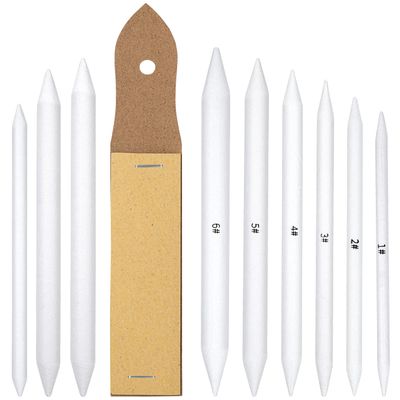 Sketching Blending Set with Sandpaper Sharpener, 10 Pieces