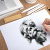 Sketching Blending Set with Sandpaper Sharpener, 10 Pieces view 2