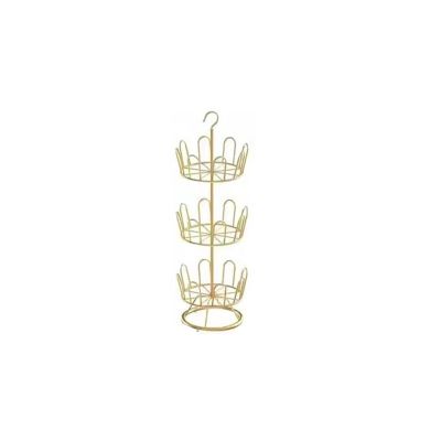 Generic Gold Rotating Shoe Rack for Outdoor and Indoor Use