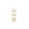 Generic Gold Rotating Shoe Rack for Outdoor and Indoor Use view 1