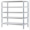 Home Shoe Cabinet Organizer with Removable Fabric Door, 4-Tier Shoe Rack view 1