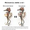 TechnixLabz 3D Steampunk Seahorse Metal Puzzle with Fireworks Lamp, 2100+ Pieces view 2