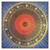 HYQOUKLR Tibetan Buddhist Thangka Wall Hanging with Frame, Mandala Artwork for Zen Home Decor and Meditation view 1