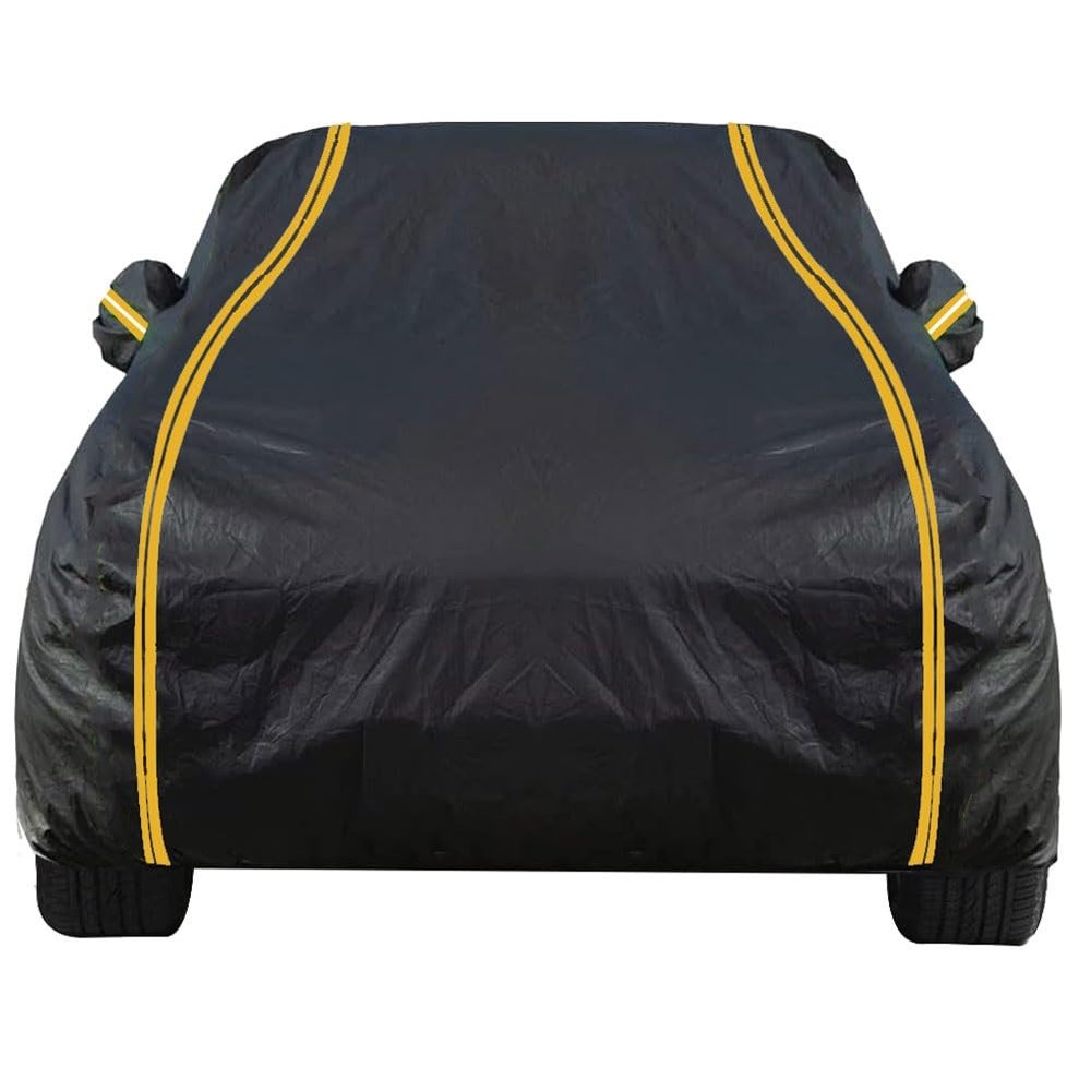 Black Car Cover for Lancia Delta III 844 Hatchback, 2011–2014