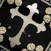 TDTRADD Cow and Retro Floral Shower Curtain, Brown 72 view 4