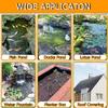 Waterproof Pond Liner for Garden Fountains 10 x 14 m, Black, Flexible Pond Sheet for Large Fish Ponds and Waterfalls view 2